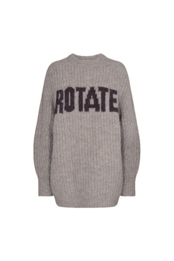 Rotate, Knitted Logo Sweater, Atmosphere